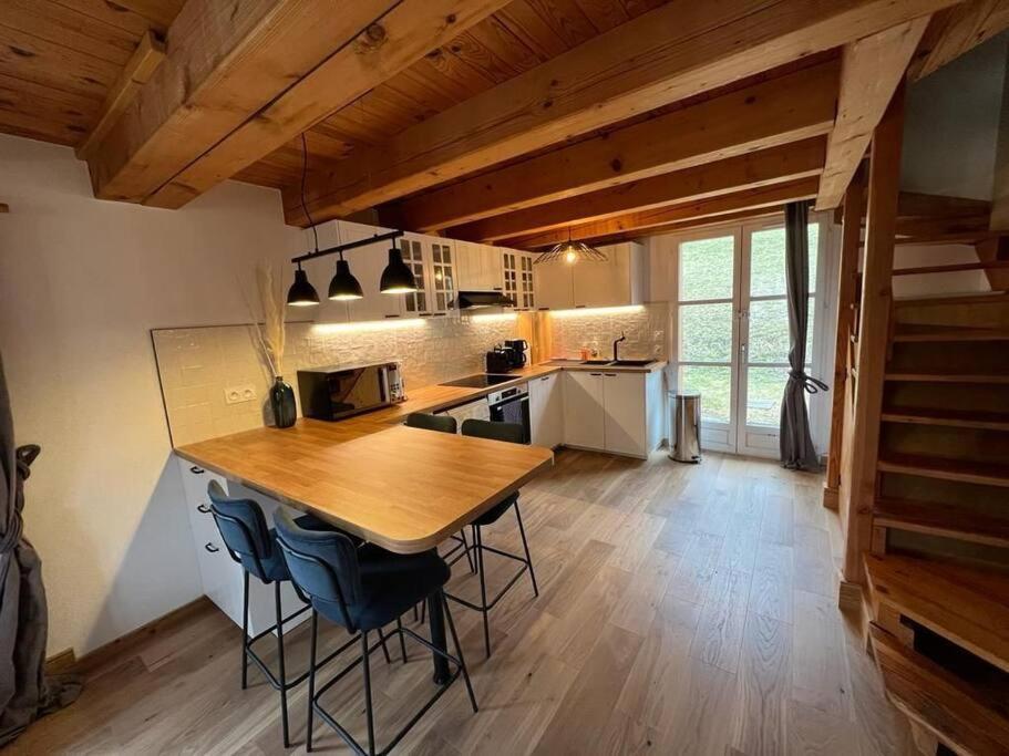 Feissons-sur-Salins Appart Duplex Chalet Plein Sud מראה חיצוני תמונה